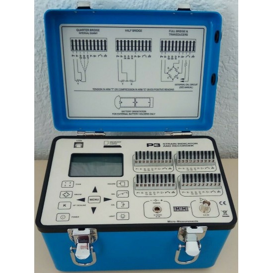 Model P3 - strain indicator and recorder