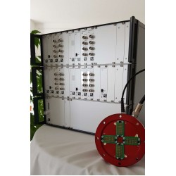 32-Kanal-Telemetriekomplex zur Bereitstellung von Dehnungsmessstreifenmessungen während GTE-Tests